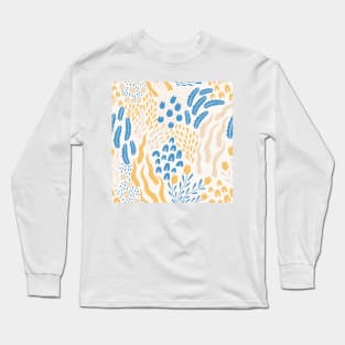 Flowery Abstracts Long Sleeve T-Shirt